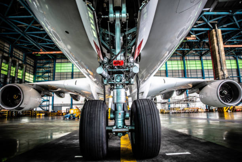 Peças de Avião Perna Trem Preço Urupema - Peças de Avião Eixo Manivela